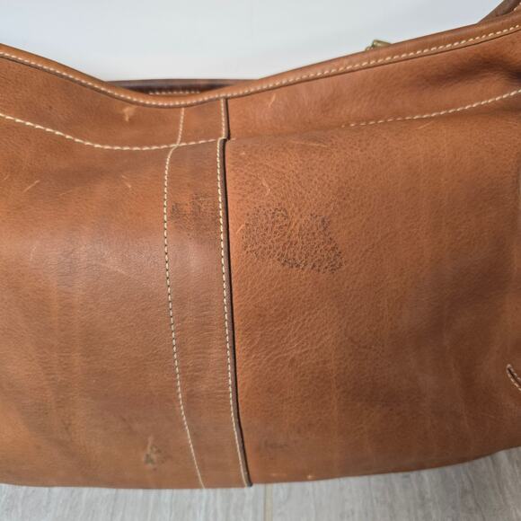 VTG Coach Vintage Legacy Ergo Bag Vachetta Leather RARE 11010 - Picture 6 of 9